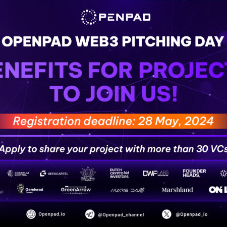 Benefits For Projects To Join OpenPad Pitching Day